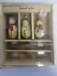 Oneida Snowmates Resin Handle Snowman Cheese Spreaders Set Of 3. Fixed Price $6.99.