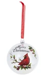 Merry Christmas Memorial Cardinal Ball Ornament By Ganz. Fixed Price $10.97.