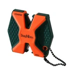 Accusharp 336C Sharp-n-easy 2-STEP Coarse/fine Knife Sharpener, Blaze Orange. Fixed Price $11.25.