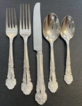 Reed & Barton Stainless Renaissance Place Setting Ornate Scrolls Ships Free. Fixed Price $35.00.