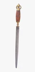 Circa 1900 Arrow F.dick Flat Knife Sharpening Stick Steel Tool. Fixed Price $175.50.