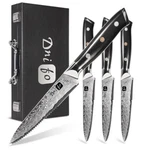 Japanese Steak Knives - Dnifo Knife Set Of 4 5 Inch VG10 New. Fixed Price $40.00.