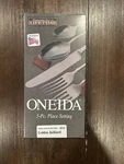 Brand New Oneida Diameter 5 Piece Place Setting, Flatware Set, Stainless Steel. Fixed Price $39.99.