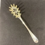 Vintage Silverplated Pasta Server 11" Spaghetti Serving Spoon Italy. Fixed Price $12.00.