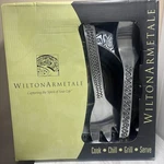 Wilton Armetale Reggae Pattern 3 Piece Salad Serving Set. New, Inbox! Unused.. Fixed Price $24.99.