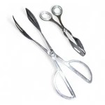 Berghoff Scissor Server Tongs + Smaller Set. Fixed Price $12.00.