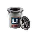 Restop Portable Toilet Commode With Flexible Foam Seat And Tight Seal .... Fixed Price $111.20.