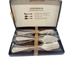 Godinger Cheeservs Silver Plated Servers 7" Set Of 3 Utensils. Fixed Price $11.95.