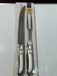Oneida 2 Pc Carving Set Knife & Fork Stainless Gourmet Collection Nib. Fixed Price $26.95.