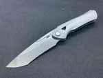 Ketuo Illusion Framelock Folding Knife 3.5" M390 Steel Blade Titanium Handle. Fixed Price $250.00.