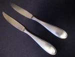 2-YAMAZAKI Austen Ice-harmony Stainless Flatware Dinner Knives. Fixed Price $7.50.