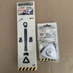 New Rockwell Sonicrafter Dust Attachment RW9156 & Sanding Pads RW9131. Fixed Price $19.95.