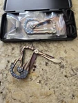 Keyunity KU00 Patriotic Carabiner Multitool With Knife Bead Paracord. Fixed Price $35.00.