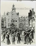 1976 Press Photo Illustration Of Declaration Independence Read Boston.. Fixed Price $24.99.