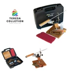 Kme Precision Knife Sharpener System With 4 Gold Series Diamond Hones - Base .... Fixed Price $342.99.