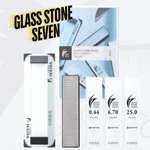 Shapton Glass Stone Seven Knife Sharpening Kit Micron Made Japan G7. Fixed Price $95.63.
