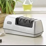 Wolfgang Puck Electric Gourmet Knife Sharpener New In Box. Fixed Price $80.00.