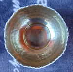 Godinger Hammered Small Serving Bowls-set Of 6-GOLD/ENAMEL-NEW Original Box. Fixed Price $20.00.