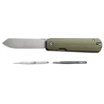 Civivi Sendy 2.83" Spey Point Nitro-v Steel Flipper Knife, Green G10 #C21004B-1. Fixed Price $79.75.
