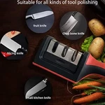 3-STAGE Knife Sharpener Diamond Ceramic Rod Kitchen Sharpening Tool. Fixed Price $8.50.