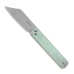Sencut Bronte Front Folding Knife Stainless Steel Blade Jade G10 Handle - SA08C. Fixed Price $42.95.