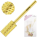 Professional Gold Large Barrel Nail Drill Bit Double Extra Coarse Grit. Fixed Price $8.99.