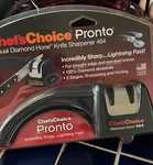 Chefs Choice 464 Pronto Manual Diamond Hone 2 Stage Knife Sharpener. Fixed Price $64.95.