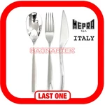 Mepra Arte Serving Set, Metallic Finish Dishwasher Safe Cutlery. Fixed Price $26.55.