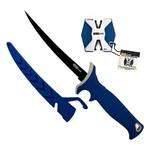 Accusharp 736C Fillet W/sharpener 6.50" Fixed Plain Satin Titanium Coated. Fixed Price $20.99.
