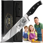 Cutlinx Birthday Gift Best Dad - Premium Chef Knife In. 8", Black. Fixed Price $29.02.