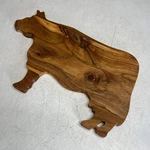 Creative Op Acacia Wood Cow Shaped Cheese/cutting Board Natural DG0078. Fixed Price $22.40.