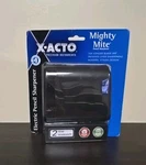 X-acto Mighty Mite Electric Pencil Sharpener Black W19520. Fixed Price $22.95.