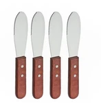 Sandwich Spreader Butter Knife Cheese Knives Stainless Steel Wide Blade 4 Pack. Fixed Price $10.40.