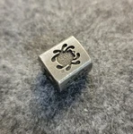 Discontinued Spyderco BEAD1LY Lanyard Bead, Pewter. Fixed Price $50.00.