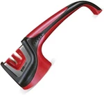 Accusharp Asian-style Knife Sharpener, Pull-through, Red/black #052C. Fixed Price $25.23.