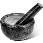 Tera Marble Mortar And Pestle Set Small Bowl Solid Stone Grinder Spice Herb. Fixed Price $27.78.