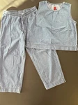 Vintage Sun Belt Denim Suit Set Women Stretch Flared Y2K Piece. Fixed Price $39.99.
