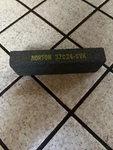 Norton Sharpening Stone 37C24-SVK 1X2X6". Fixed Price $38.50.