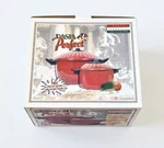 (nib) Pasta Perfect Non-stick Red Pots With Lids Seen Tv. Fixed Price $20.00.