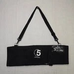 Mercer Chef Knife Roll Bag Culinary Case Paint Stains Blk Shoulder Strap Pockets. Fixed Price $37.99.