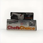 Chef'schoice 430 Diamond Hone Knife Sharpener For Serrated Knives; Nib. Fixed Price $28.00.