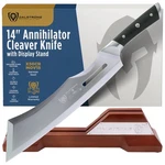 Dalstrong Annihilator 14" Meat Cleaver 6MM Thick, 2.9 Lbs, 7CR17MOV Carbon .... Fixed Price $292.82.