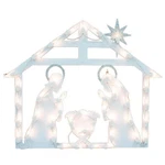 Impact White Nativity Lighted Christmas Window Silhouette Decoration. Fixed Price $18.95.