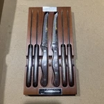 Vintage Ambiance Cutlery Steak Knife Set Of 6 Very Nice Condition Never Used. Fixed Price $35.00.