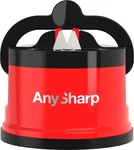 Hands Free Knife Sharpener Powergrip Suction Red 20 Degree Angle Chef Serrated. Fixed Price $19.79.