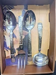 Ginkgo Mercury Stainless Steel 4 Piece Hostess Serving Set. Fixed Price $34.95.