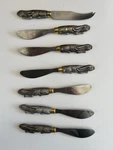 Vintage Arthur Court Cheese Spreaders Knife Set. Fixed Price $19.00.