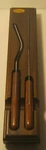 Case Xx Carving Knife & Fork Cap 283-9" Wooden Holder Excellent Sharp!!!. Fixed Price $45.00.