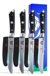 Serrated Steak Knife Black Blade German Steel Dalstrong Gs 4-5 Knives Inch. Fixed Price $259.99.