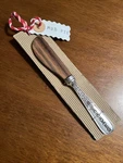 Mudpie Butter Knife Dip Spreader Hand Stamped Homemade Perfect Gift Add. Fixed Price $12.00.